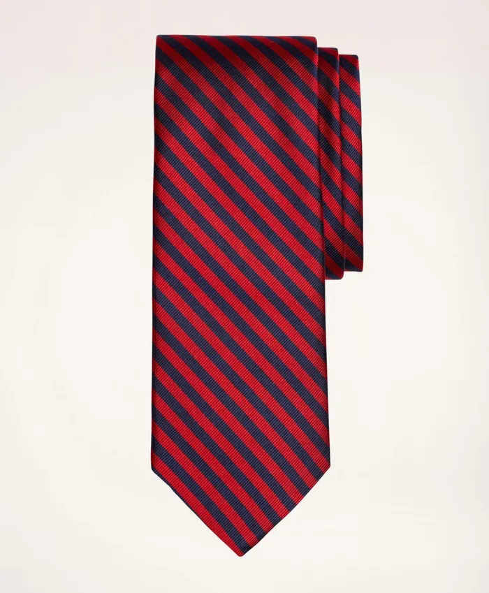 Ties andamp Pocket Squares Men Brooks Brothers Bb5 Rep Tie Rednavy
