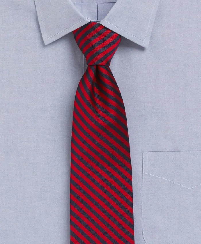 Ties andamp Pocket Squares Men Brooks Brothers Bb5 Rep Tie Rednavy