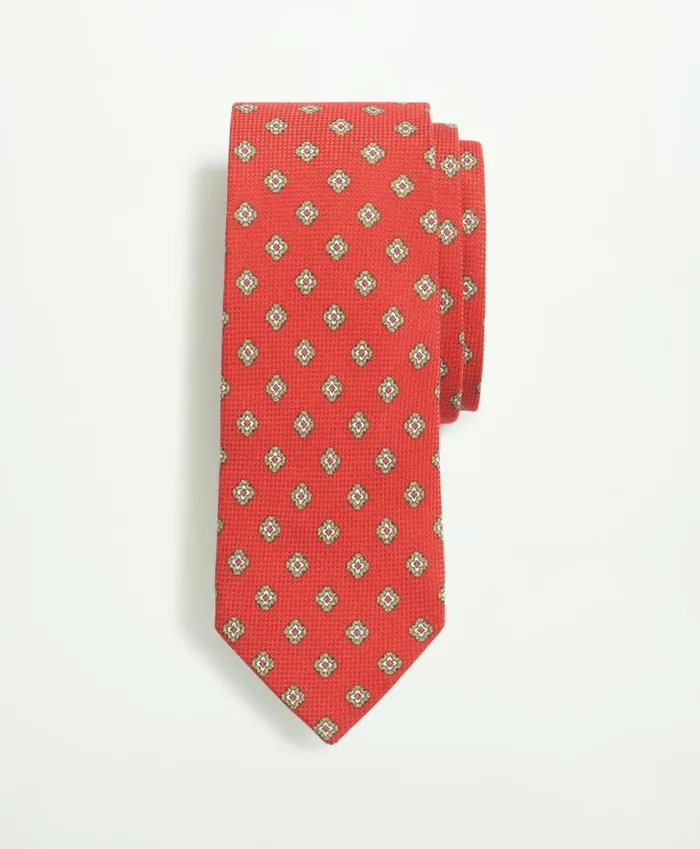 Ties andamp Pocket Squares Men Brooks Brothers Cotton Silk Jacquard Flower Tie Red Multi Ties andamp Pocket Squares Men Brooks Brothers Cotton Silk Jacquard Flower Tie Red Multi