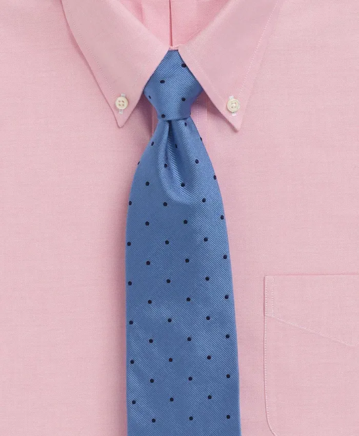 Ties andamp Pocket Squares Men Brooks Brothers Dot Rep Tie Light Bluenavy