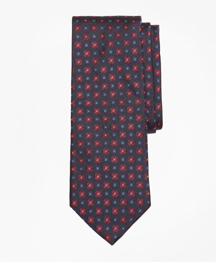 Ties andamp Pocket Squares Men Brooks Brothers Flower And Diamonds Tie Navyred Ties andamp Pocket Squares Men Brooks Brothers Flower And Diamonds Tie Navyred