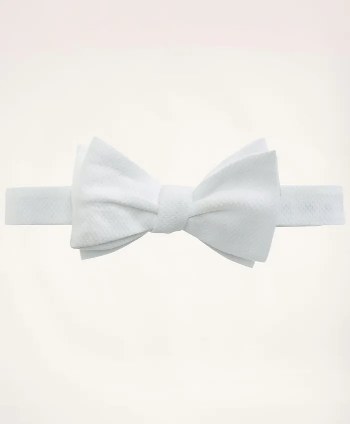 Ties andamp Pocket Squares Men Brooks Brothers Formal Bow Tie White