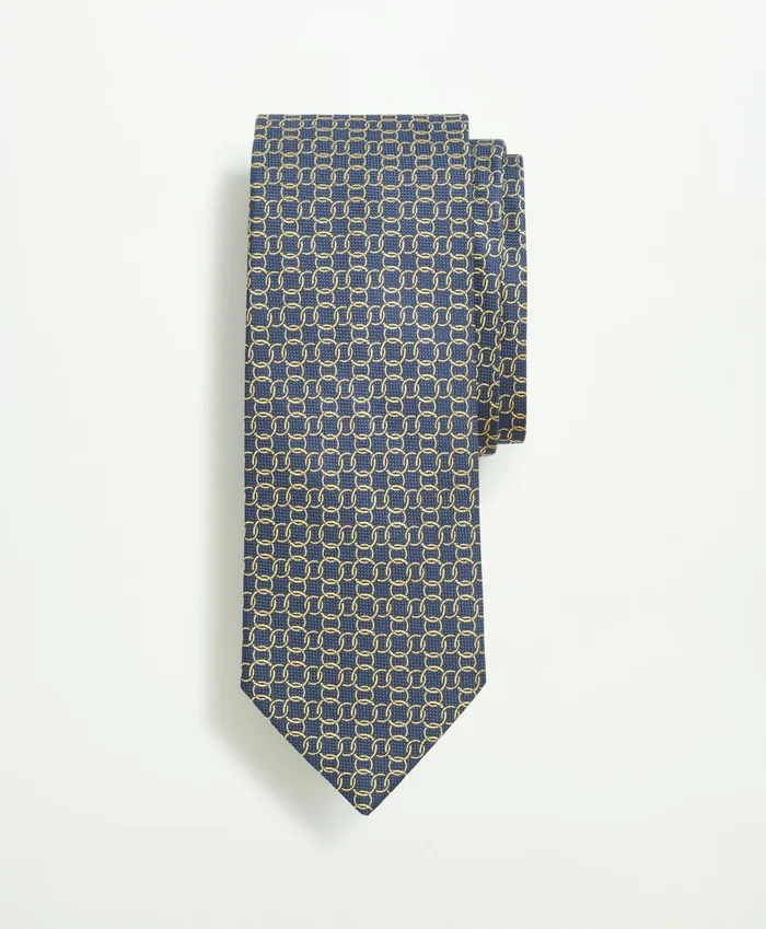 Ties andamp Pocket Squares Men Brooks Brothers Silk Circle Link Pattern Tie Yellow Ties andamp Pocket Squares Men Brooks Brothers Silk Circle Link Pattern Tie Yellow