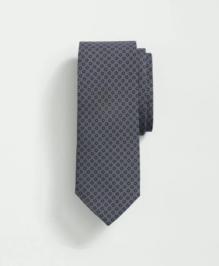 Ties andamp Pocket Squares Men Brooks Brothers Silk Framed Circle Tie Greyblue Ties andamp Pocket Squares Men Brooks Brothers Silk Framed Circle Tie Greyblue