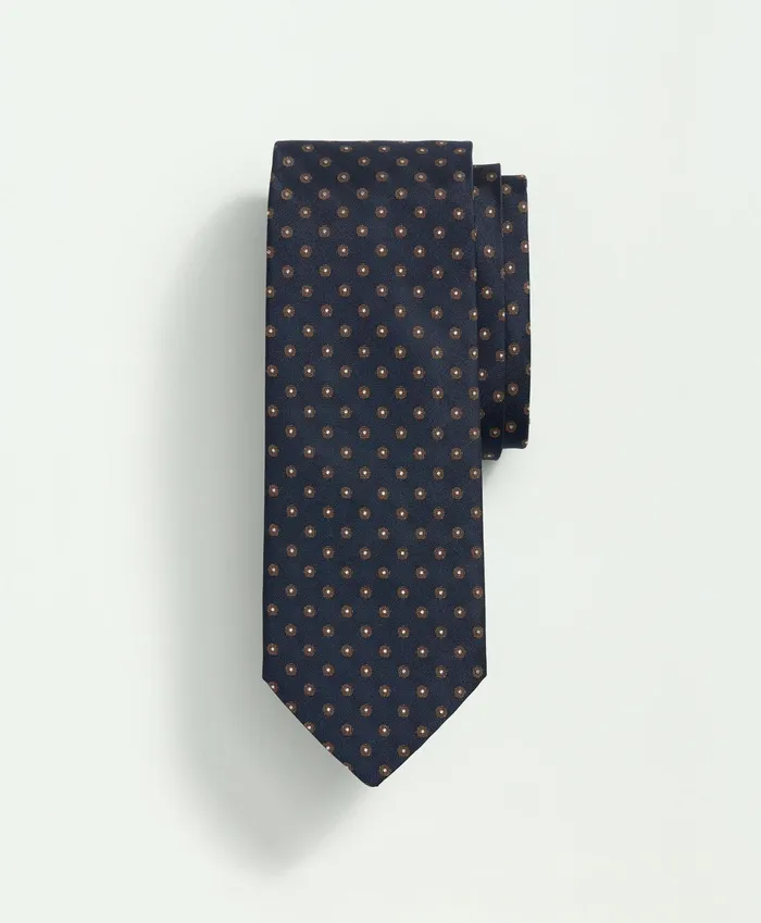 Ties andamp Pocket Squares Men Brooks Brothers Silk Framed Circle Tie Navybrown Ties andamp Pocket Squares Men Brooks Brothers Silk Framed Circle Tie Navybrown