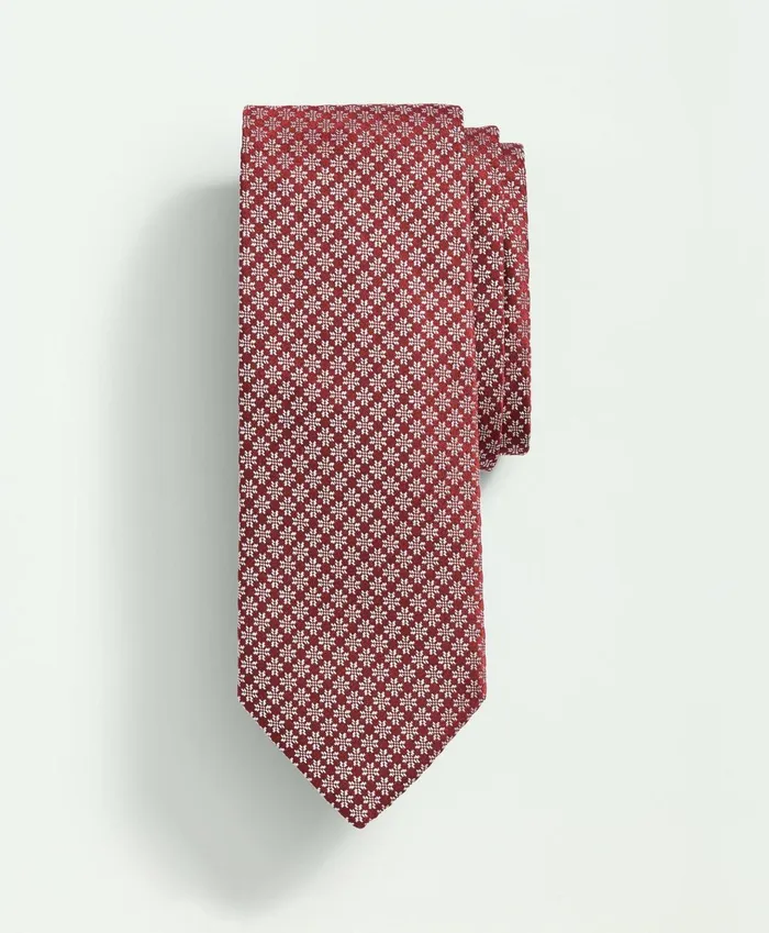 Ties andamp Pocket Squares Men Brooks Brothers Silk Holiday Snow Flake Tie Burgundy Ties andamp Pocket Squares Men Brooks Brothers Silk Holiday Snow Flake Tie Burgundy