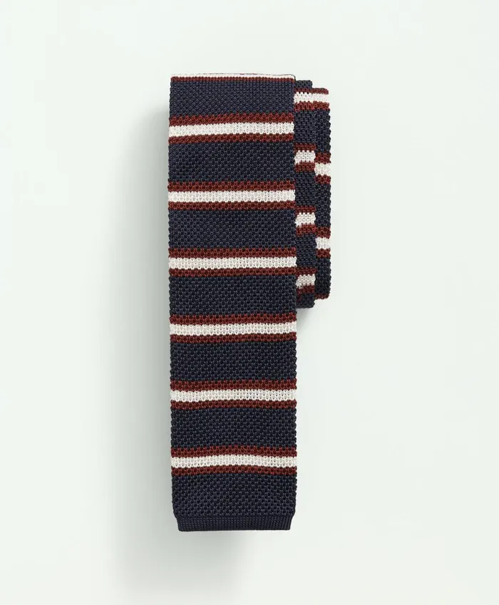 Ties andamp Pocket Squares Men Brooks Brothers Silk Knit Bb2 Striped Tie Navyred Ties andamp Pocket Squares Men Brooks Brothers Silk Knit Bb2 Striped Tie Navyred