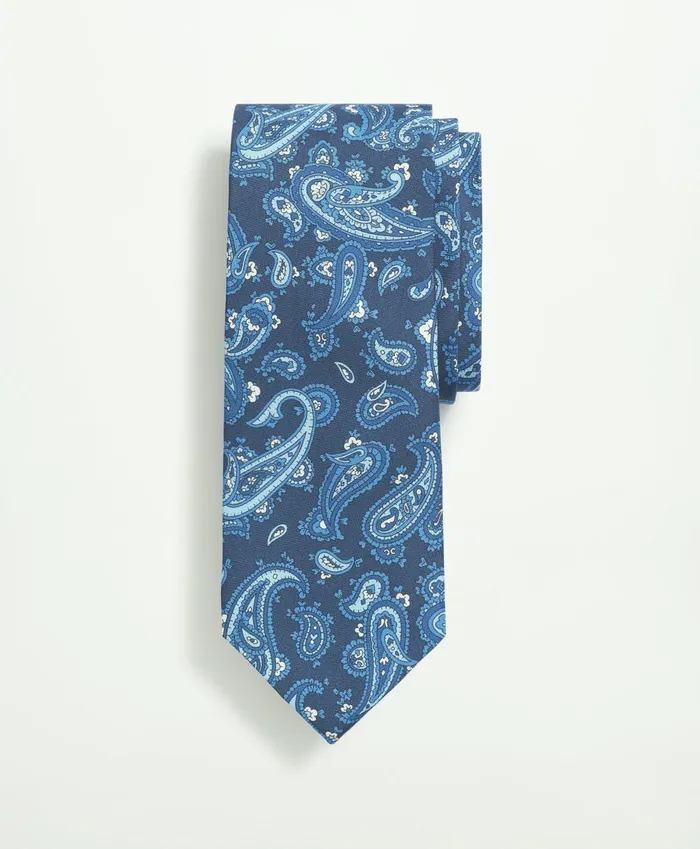 Ties andamp Pocket Squares Men Brooks Brothers Silk Paisley Print Tie Navyblue Ties andamp Pocket Squares Men Brooks Brothers Silk Paisley Print Tie Navyblue