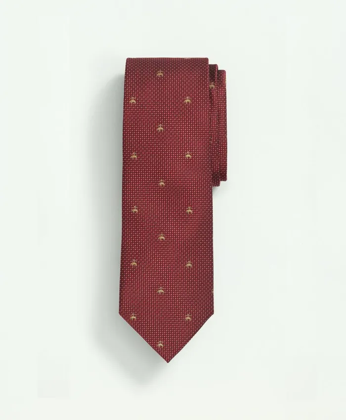 Ties andamp Pocket Squares Men Brooks Brothers Silk Tie Fleece Mini Square Pattern Tie Red Ties andamp Pocket Squares Men Brooks Brothers Silk Tie Fleece Mini Square Pattern Tie Red