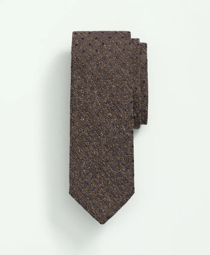 Ties andamp Pocket Squares Men Brooks Brothers Silk Wool Flecked Dot Tie Brownnavy Ties andamp Pocket Squares Men Brooks Brothers Silk Wool Flecked Dot Tie Brownnavy