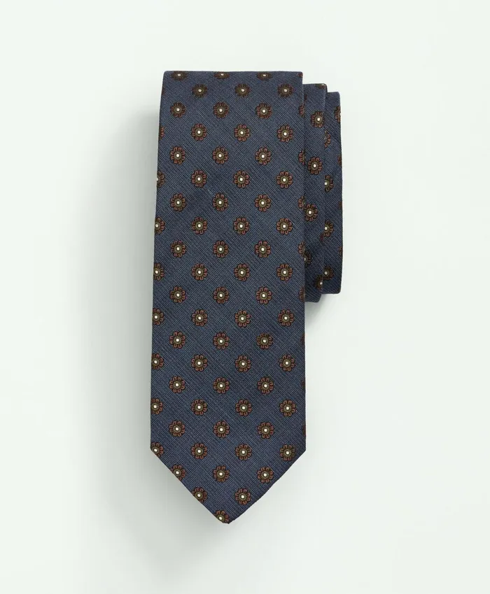 Ties andamp Pocket Squares Men Brooks Brothers Silk Wool Floral Medallion Tie Bluebrown Ties andamp Pocket Squares Men Brooks Brothers Silk Wool Floral Medallion Tie Bluebrown