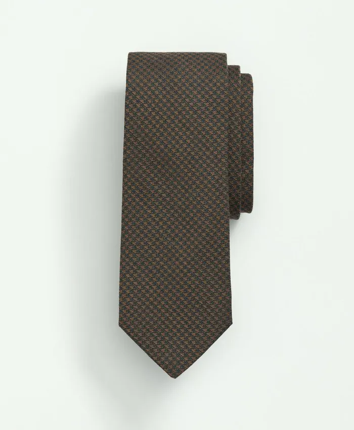 Ties andamp Pocket Squares Men Brooks Brothers Wool Silk Houndstooth Tie Olivebrown Ties andamp Pocket Squares Men Brooks Brothers Wool Silk Houndstooth Tie Olivebrown