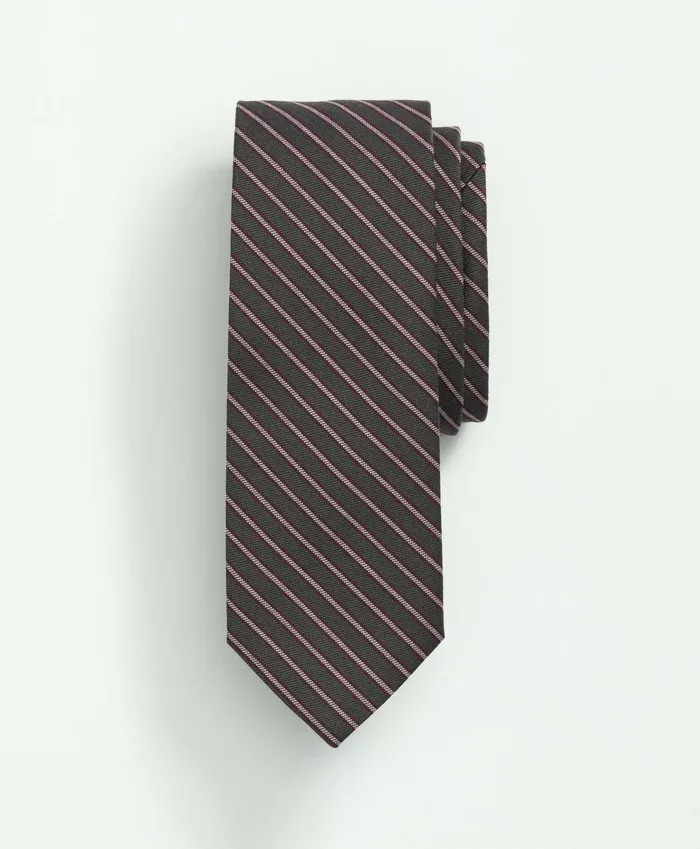 Ties andamp Pocket Squares Men Brooks Brothers Wool Silk Mini Framed Striped Tie Olive Multi Ties andamp Pocket Squares Men Brooks Brothers Wool Silk Mini Framed Striped Tie Olive Multi