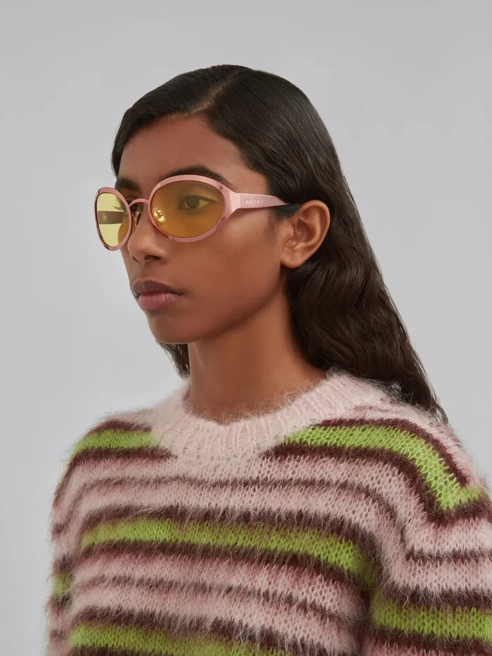 ToSua Pink Sunglasses WomenMen Marni Sunglasses