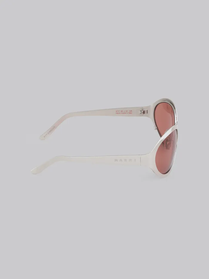 ToSua Silver Sunglasses WomenMen Marni Sunglasses