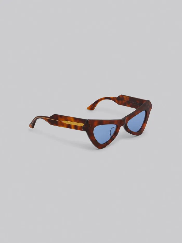 Tortoiseshell Fairy Pools Havana Acetate Sunglasses Women Marni Sunglasses