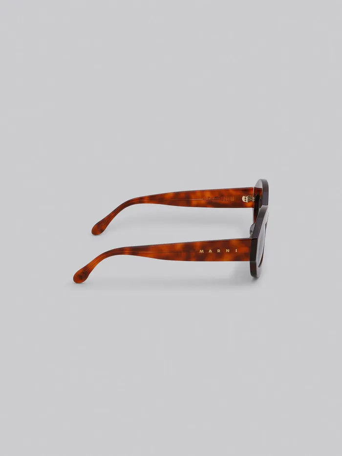 Tortoiseshell Ik Kil Cenote Acetate Sunglasses Women Marni Sunglasses