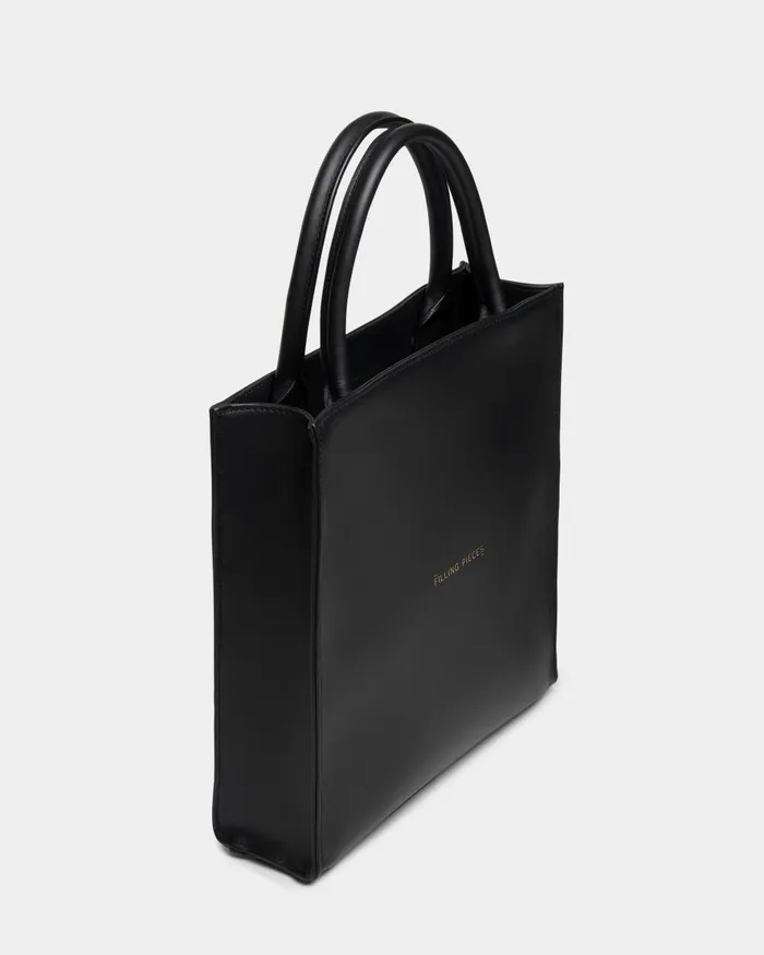 Tote Bag Medium Classic Black WomenMen Filling Pieces Bags and Leather Goods