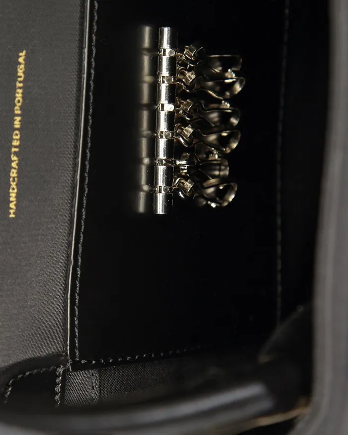 Tote Bag Medium Nylon Black MenWomen Filling Pieces Bags and Leather Goods