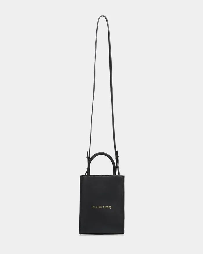 Tote Bag Small Classic Black WomenMen Filling Pieces Bags and Leather Goods