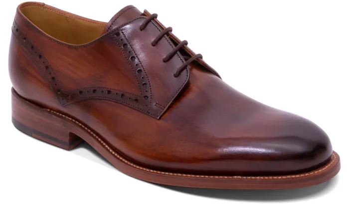 Trent 8211 Hand Brushed Brown Mens Barker Shoes Brogues
