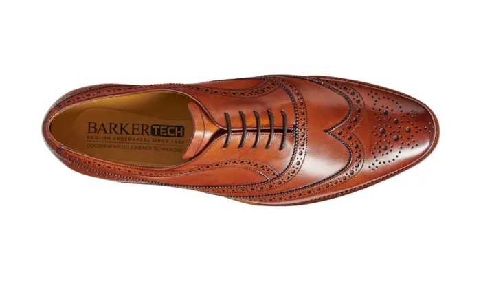 Turing 8211 Antique Rosewood Mens Barker Shoes Oxfords