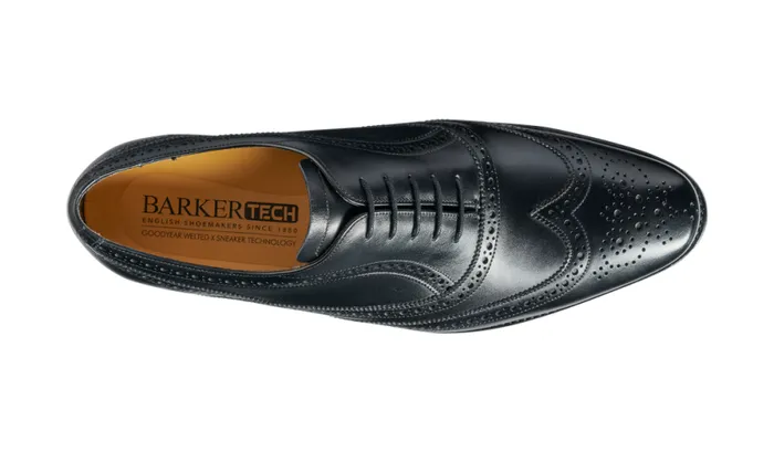 Turing 8211 Black Calf Mens Barker Shoes Brogues
