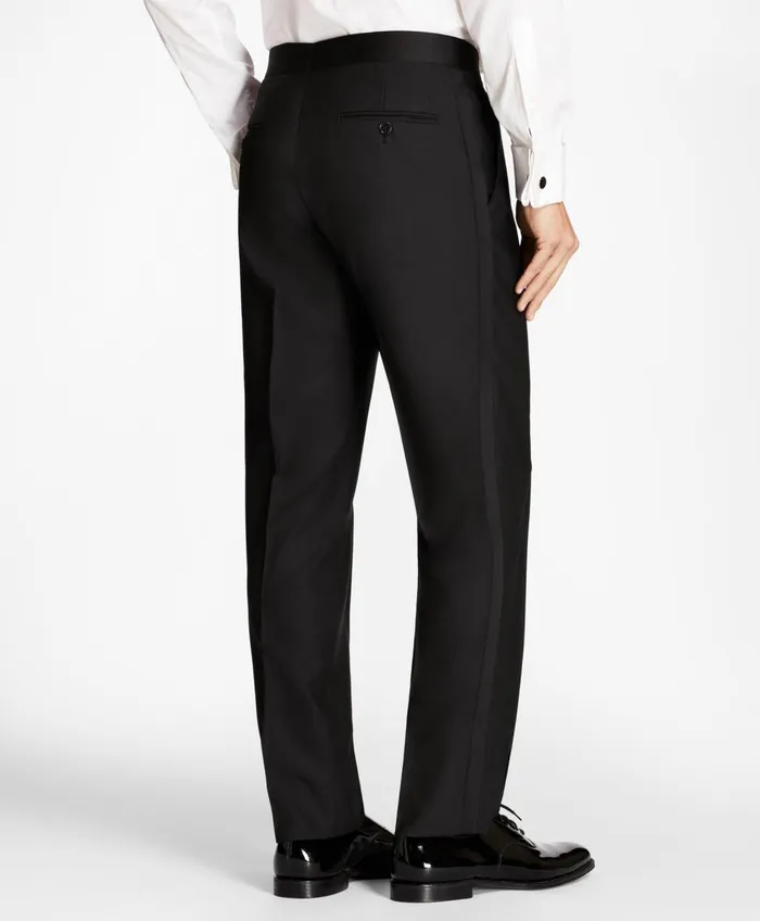 Tuxedo Shop Men Brooks Brothers Regent Fit OneButton 1818 Tuxedo Black
