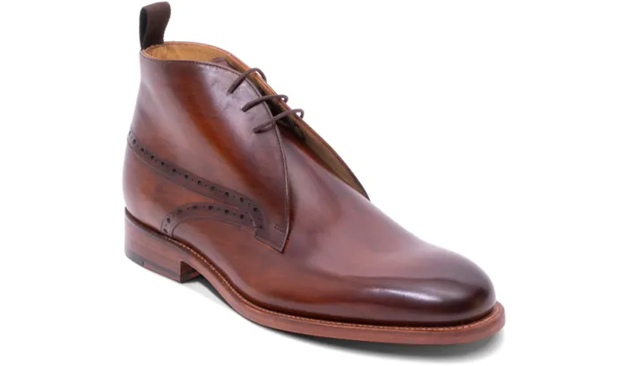 Tyne 2 8211 Hand Brushed Brown Mens Barker Shoes Boots
