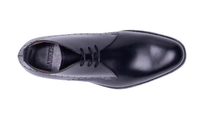 Tyne 8211 Black Calf Mens Barker Shoes Boots