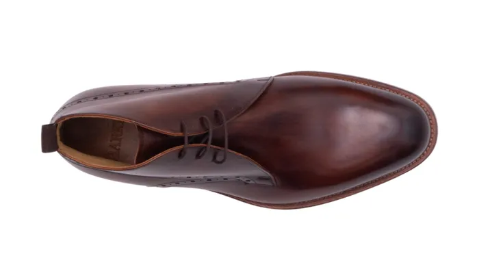 Tyne 8211 Hand Brushed Brown Mens Barker Shoes Boots