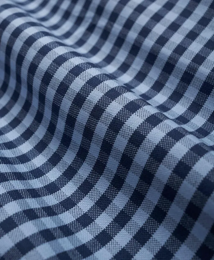 Underwear Men Brooks Brothers Cotton Oxford Gingham Boxers Light Blue