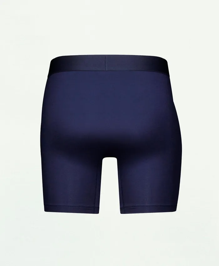Underwear Men Brooks Brothers Modal Boxer Briefs Navy