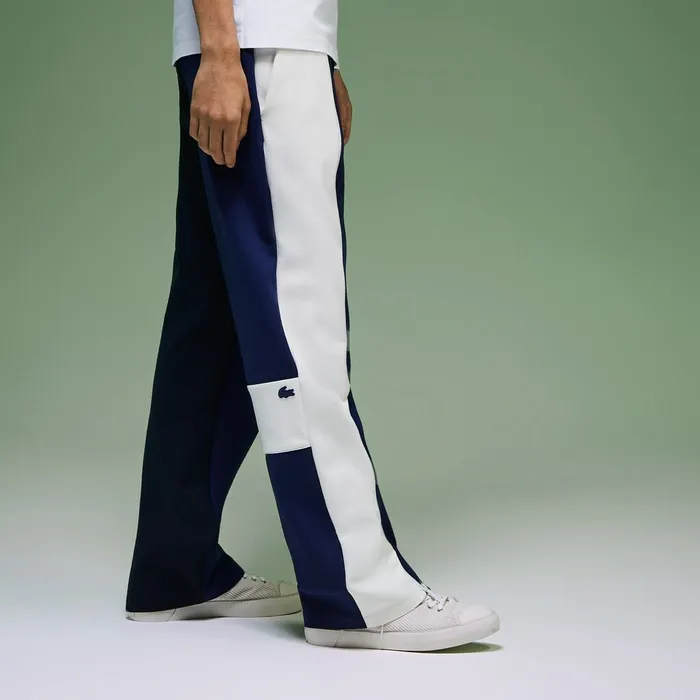 Unisex Fashion Show Multicolored Trackpants White Mens Lacoste Tracksuits Shop Online