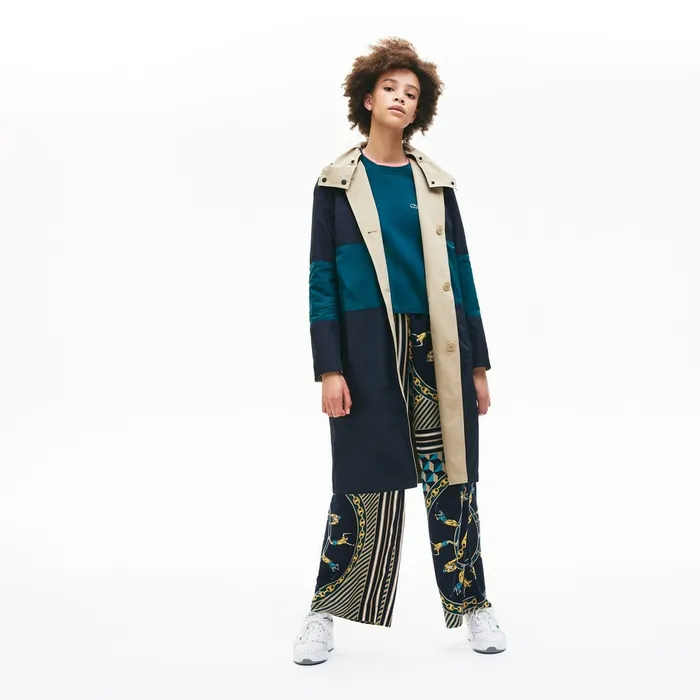 Unisex LIVE Reversible Peacoat BeigeNavy BlueGreen Mens Lacoste Jackets and Coats Gift Ideas