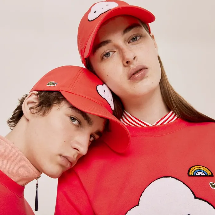 Unisex x FriendsWithYou Cotton Print Cap Red Mens Lacoste Caps and Hats Gift Ideas Unisex x FriendsWithYou Cotton Print Cap Red Mens Lacoste Caps and Hats Gift Ideas