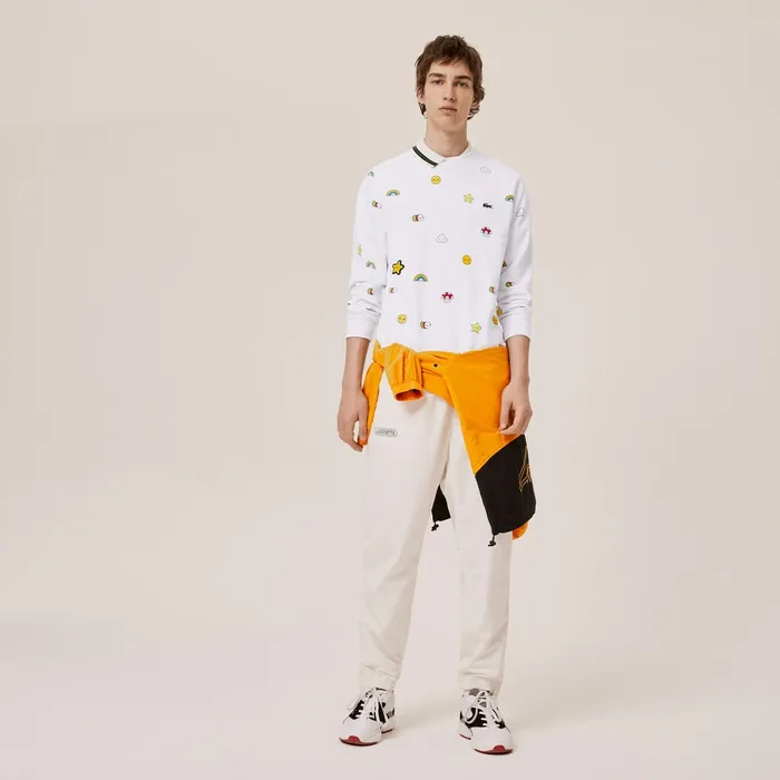 Unisex x FriendsWithYou Design Sweatshirt White Womens Lacoste Sweaters and Sweatshirts For Sale Online