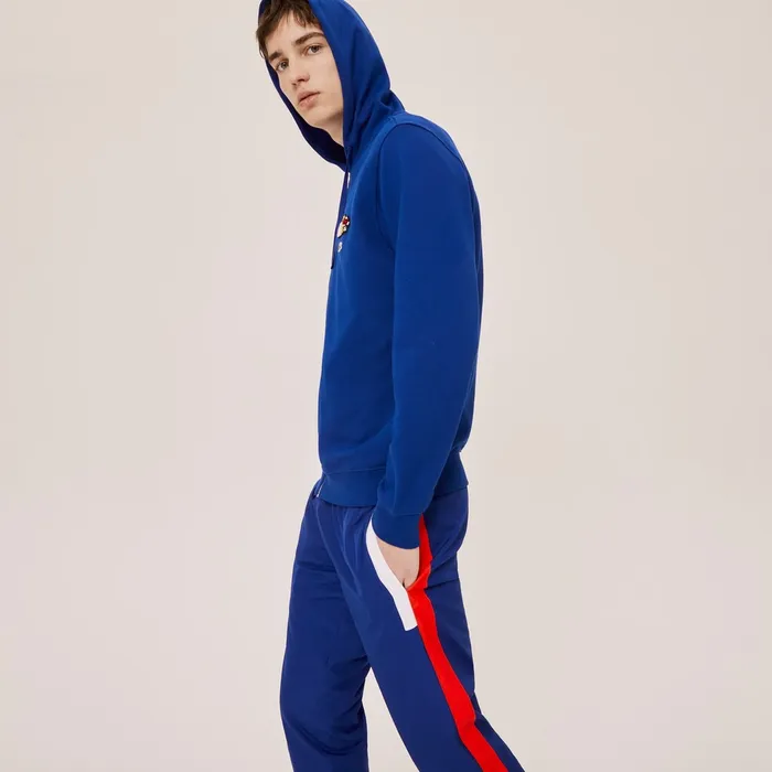 Unisex x FriendsWithYou Design Zippered Jacket Blue Womens Lacoste Sweaters and Sweatshirts Popular