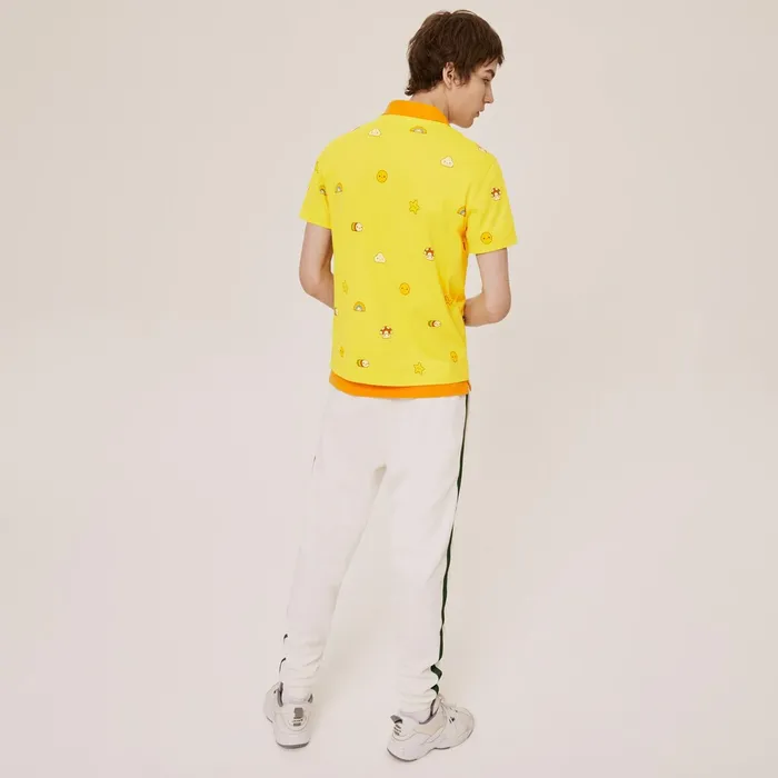 Unisex x FriendsWithYou LimitedEdition Graphic Tshirt Yellow Womens Lacoste TShirts Store