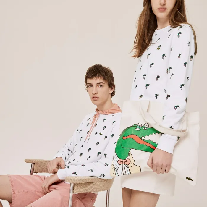 Unisex x JeanMichel Tixier Print Sweatshirt White Womens Lacoste Sweaters and Sweatshirts Outlet Unisex x JeanMichel Tixier Print Sweatshirt White Womens Lacoste Sweaters and Sweatshirts Outlet