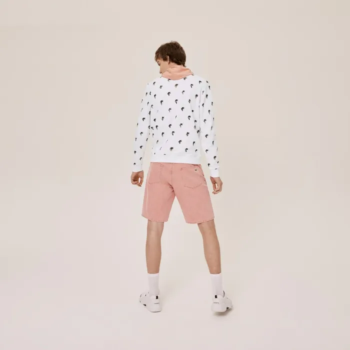 Unisex x JeanMichel Tixier Print Sweatshirt White Womens Lacoste Sweaters and Sweatshirts Outlet