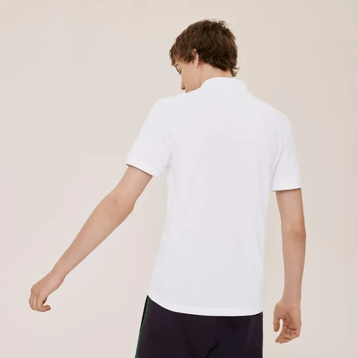Unisex x Jeremyville Design Classic Fit Polo Shirt White Mens Lacoste Polos Gift 4 You