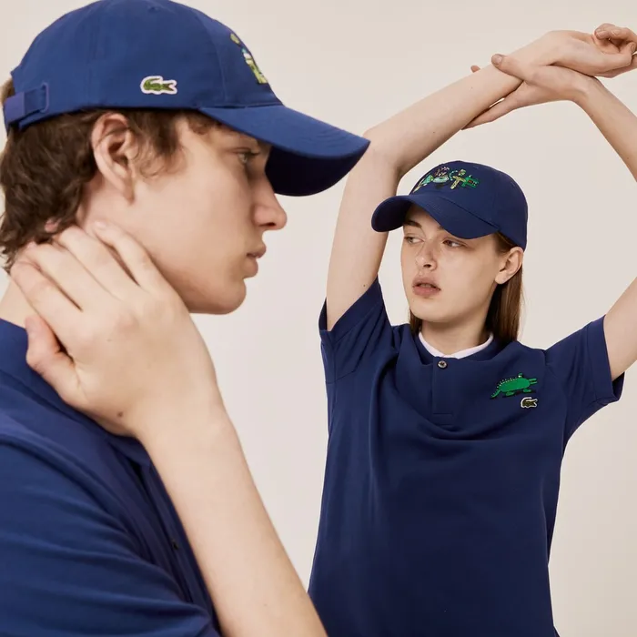 Unisex x Jeremyville Print Cotton Cap Navy Blue Mens Lacoste Caps and Hats Gift 4 You Unisex x Jeremyville Print Cotton Cap Navy Blue Mens Lacoste Caps and Hats Gift 4 You