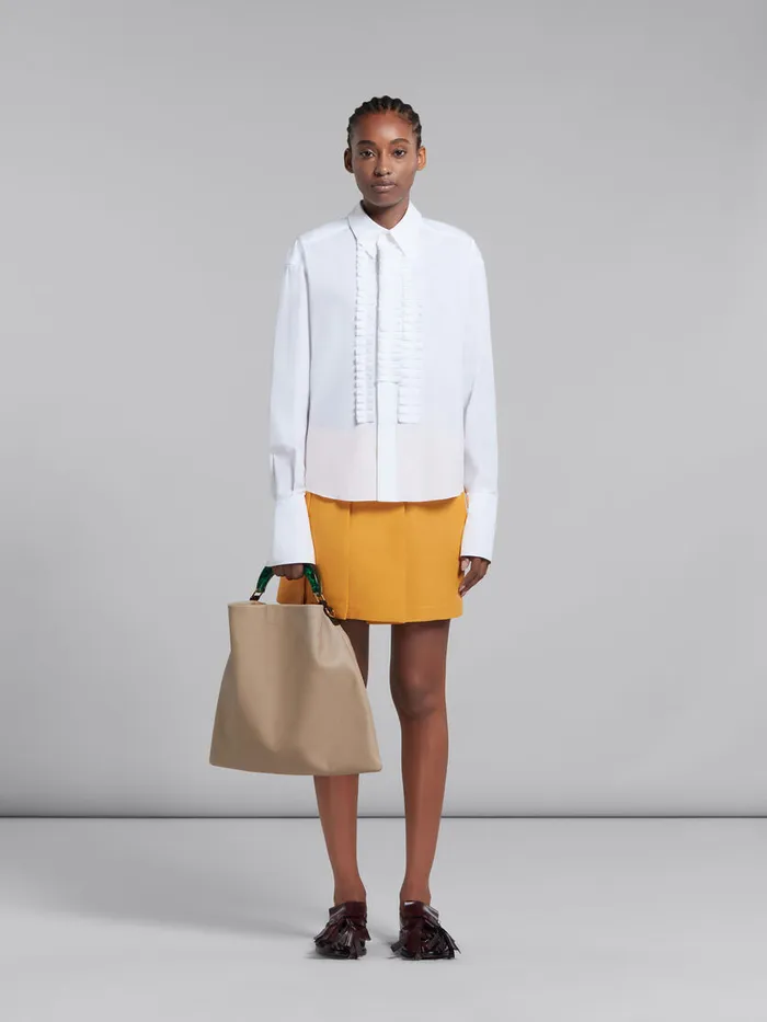 Venice Medium Bag In Beige Leather Women Marni Handbags