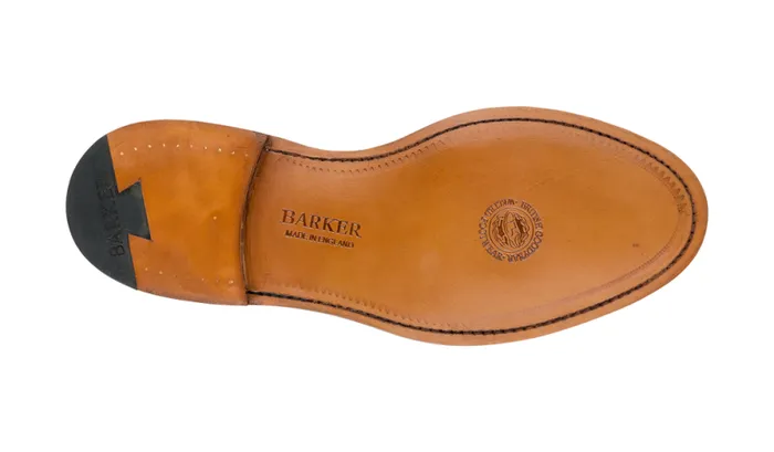 Westfield 8211 Cedar Burnished Calf Mens Barker Shoes Brogues
