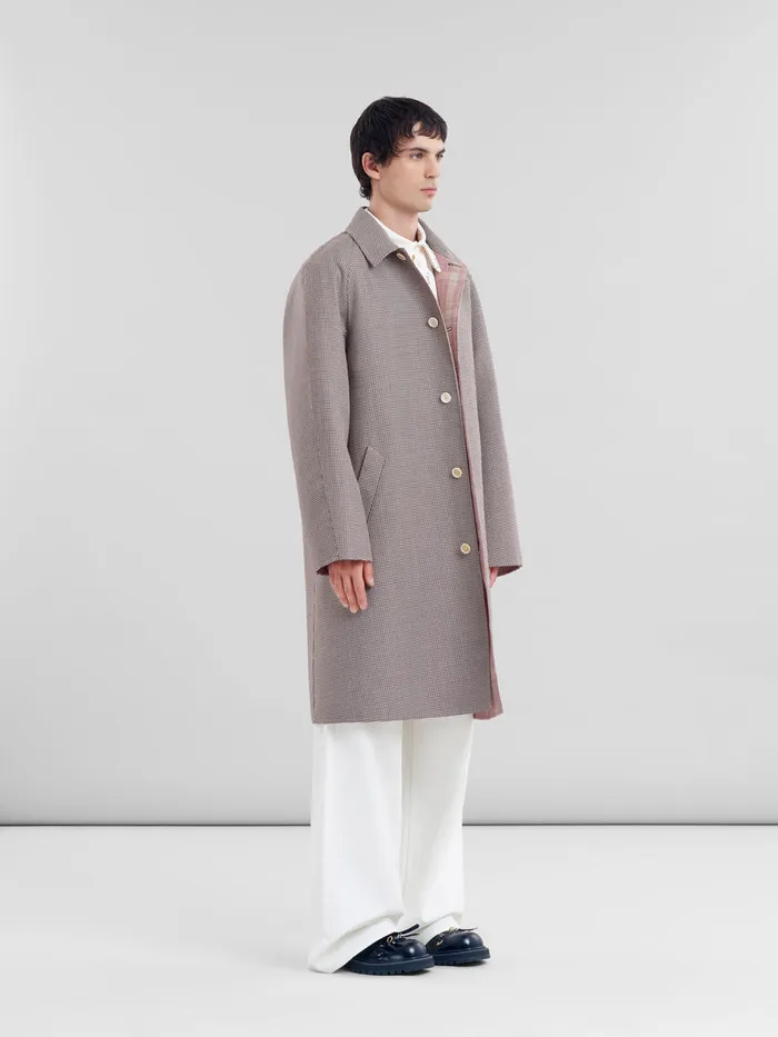 White Drill Trousers With Marni Mending Men Marni Pants