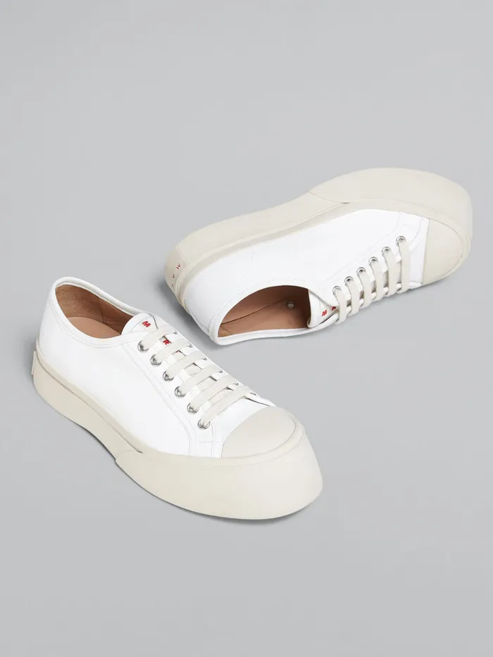 White Nappa Leather Pablo Sneaker Men Marni Pablo Sneakers