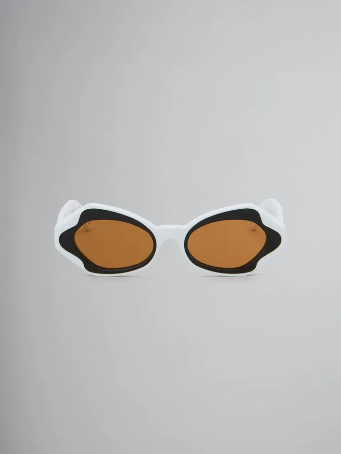 White Unlahand Sunglasses WomenMen Marni Sunglasses