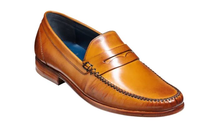 William 8211 Cedar Calf Mens Barker Shoes Loafers