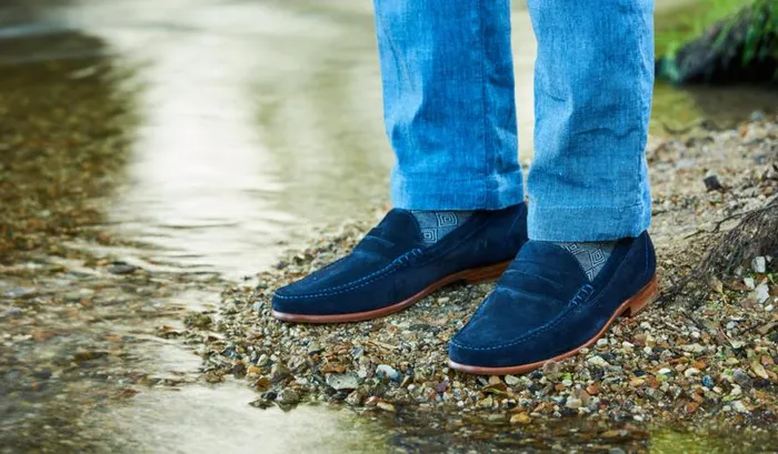 William 8211 Cedar Calf Mens Barker Shoes Loafers